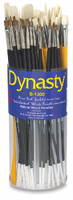 Dynasty Red Sable and White Bristle Assortment