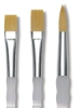 Soft Grip Golden Taklon Brushes