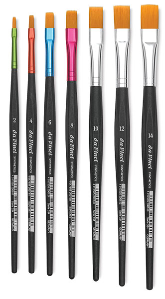 Bright Brushes, Colored Ferrule