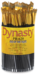 Filberts and Angulars, 72 Brush Assortment Filberts and Angulars, 72 Brush Assortment