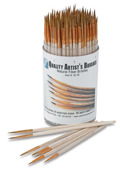 Natural Camel Hair Brushes