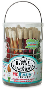 Chubby Round Classroom Caddy, Set of 48