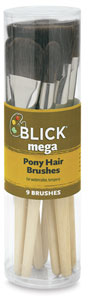 Mega Pony Hair, Set of 9