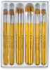 Golden Taklon Rounds and Flats, Set of 30