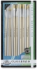 Long-Handled Bristle Rounds and Flats, Set of 24