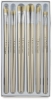 Long-Handled Bristle Rounds and Flats, Set of 24