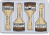 Natural Large Area Brushes, Set of 12