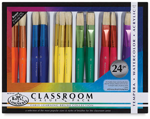 Chubby Brushes, Set of 24