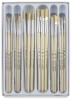Bristle Rounds and Flats, Set of 30