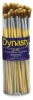 Bright Gold Nylon Acrylic Round Brushes, Canister Set of 50
