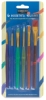 Children's Assorted Taklon Brushes, Set of 6