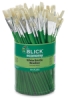 Blick Economy White Bristle Canister