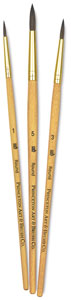 Camel Brushes, Set of 3 (#9100)