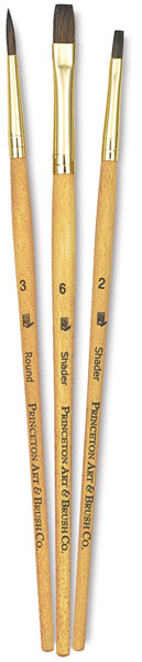Camel Brushes, Set of 3 (#9101)