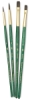 Camel Brushes, Set of 4 (#9110)