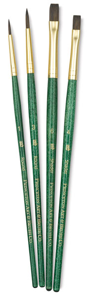 Camel Brushes, Set of 4 (#9110)