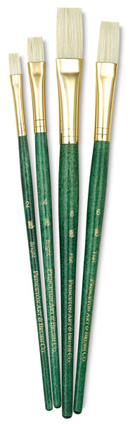 Bristle Brushes, Set of 4 (#9112)