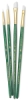 White Taklon, Set of 4 (#9117)