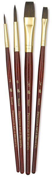 Camel Brushes, Set of 4 (#9121)