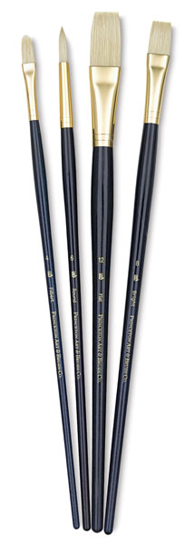 Bristle Brushes, Set of 4 (#9131)
