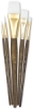White Taklon, Set of 5 (#9144)