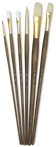 Combination Set of 6 Brushes (#9148)