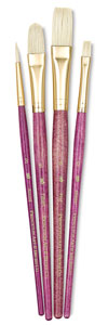 Bristle Brushes, Set of 4 (#9183)