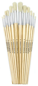 Round Bristle, Set of 12
