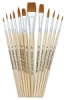 Mixed Taklon, Set of 12