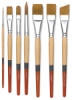 Princeton Snap! Golden Taklon Brushes