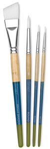 White Taklon, Set of 4
