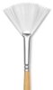 Fan, Short Handle, Size 4