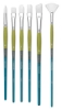 Princeton Snap! White Taklon Brushes