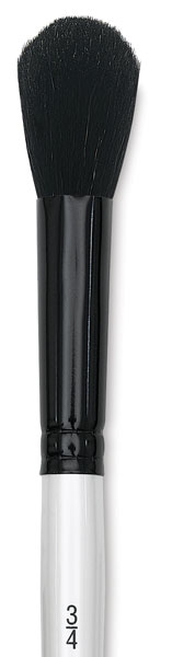 Black Goat Round Mop, Size &frac34;"