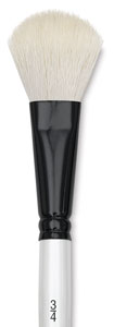 White Goat Oval Mop, Size &frac34;"