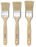Escoda Chungking Natural Bristle Varnishing and Gesso Brushes