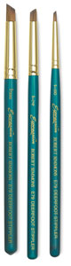 Deerfoot Stippler Brushes