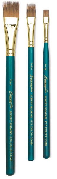 Color Comb Brushes