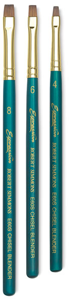 Chisel Blender Brushes