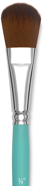 Synthetic Wave Oval Mop, Size 3/4"