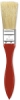 Dynasty Red-Letter Encaustic White Bristle Extra Long Flat Brushes