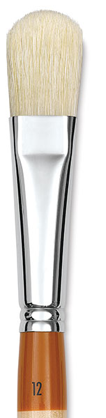 Long Handle Filbert, Size 12