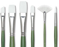 Princeton Synthetic Bristle Brushes