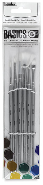 Basics Brushes, Set of 6