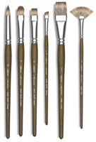 Silver Brush Monza Synthetic Mongoose Artist Brushes