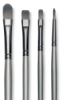 Titanium Pack R, Set of 4 Brushes
