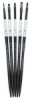 Artists' Acrylic Brushes, Set of 5