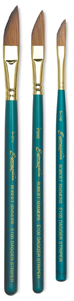 Dagger Striper Brushes