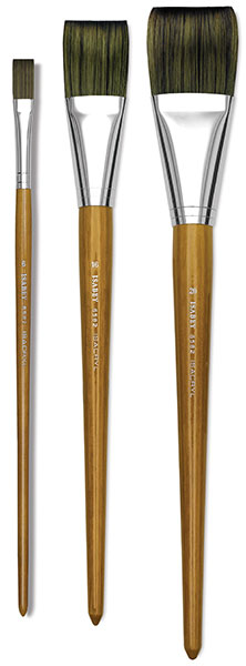 Long Flat Brushes
