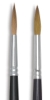 Pointed Round and Series 7 Round Brushes